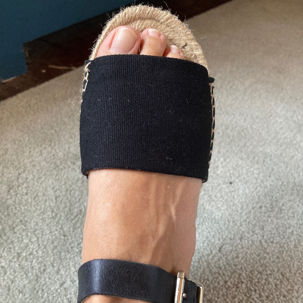 J. Crew Made-in-Spain Ankle-Strap Espadrilles in Leather Women's 7.5 (runs big) - Picture 4 of 8